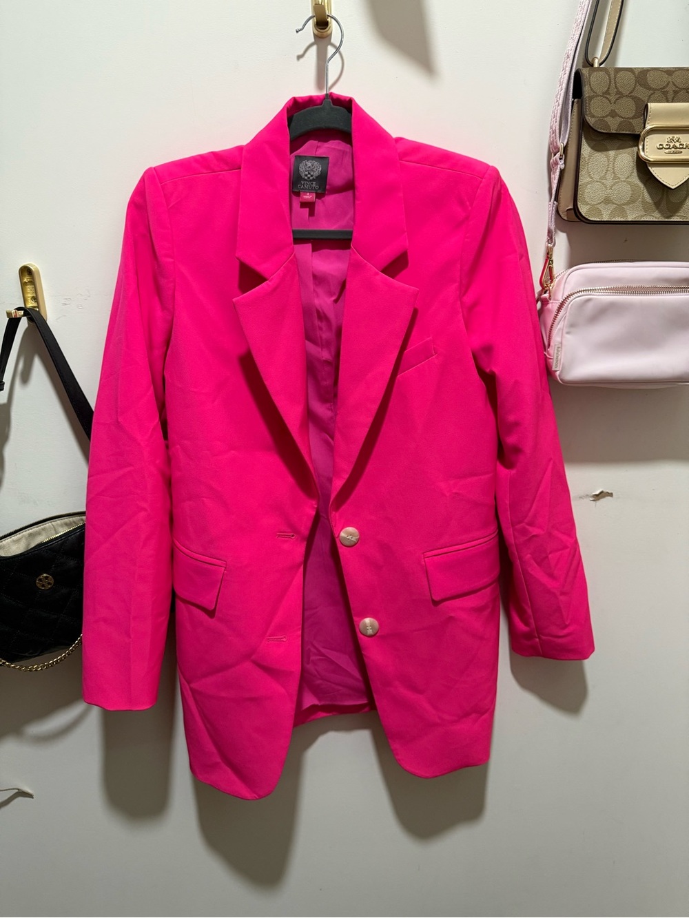 Vince Camuto Hot Pink Blazer Jacket